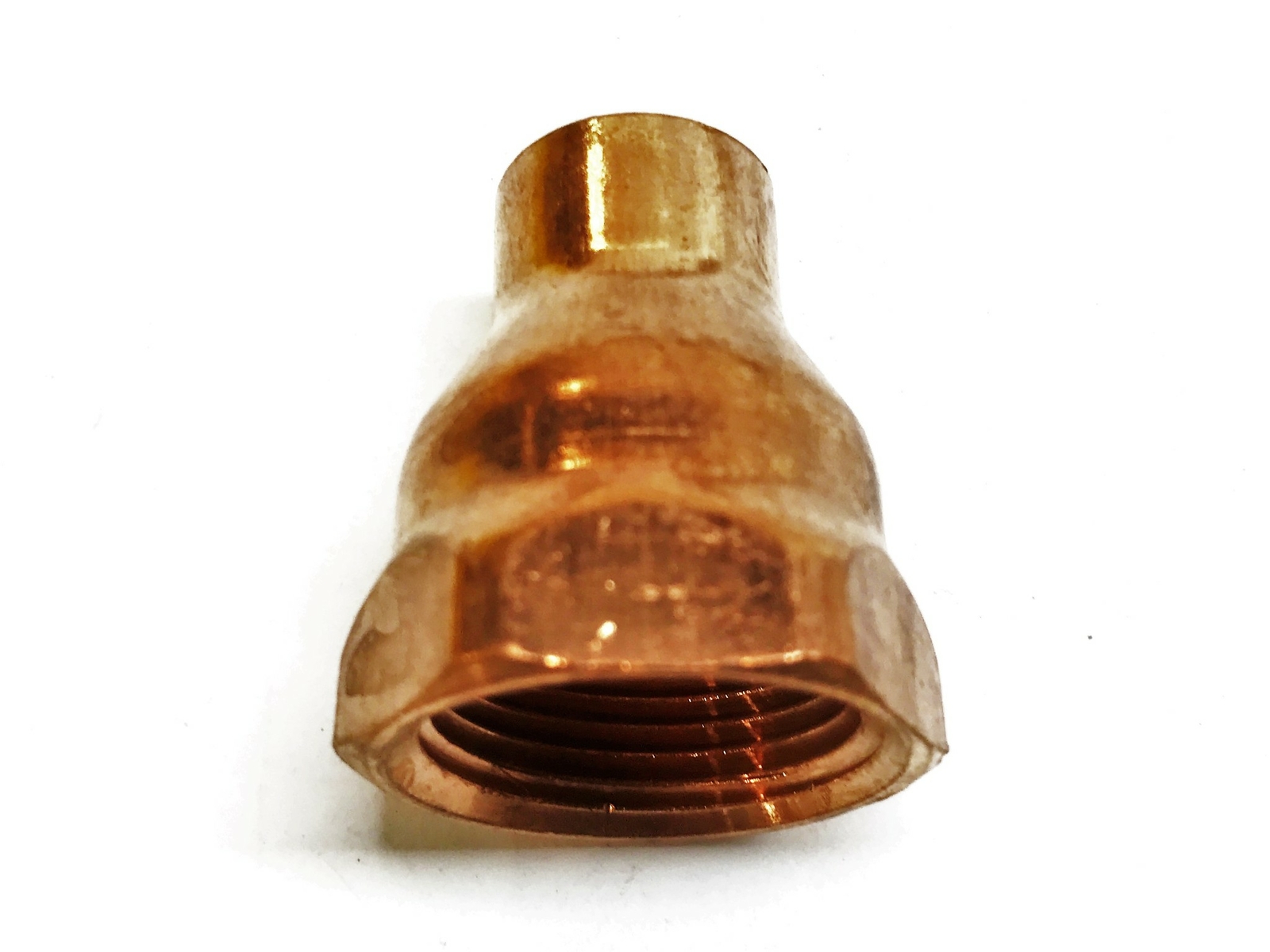 EPC Copper 1″ Female x 1/2″ Sweat Reducing Coupling [Lot of 3] NOS