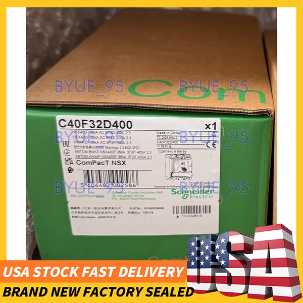 Schneider C40F32D400 Molded Case Circuit Breaker Brand New Fast Ship