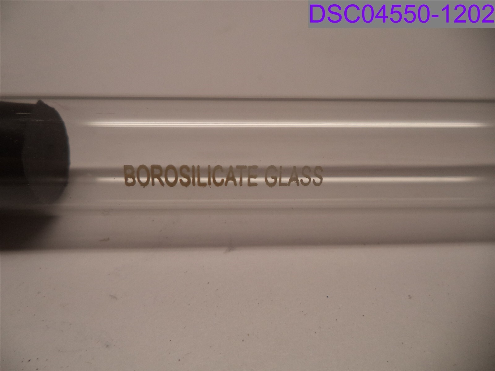 Qty = 1 Box of 8: Borosilicate Glass Test Tube & Stopper P/N 08741
