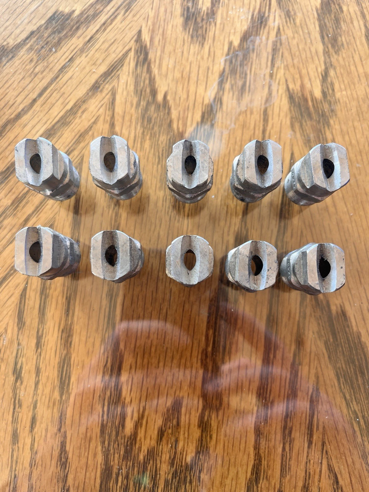 LOT S.S. Co. VEEJET H3/8U Air Nozzles 316SS Mod 5070