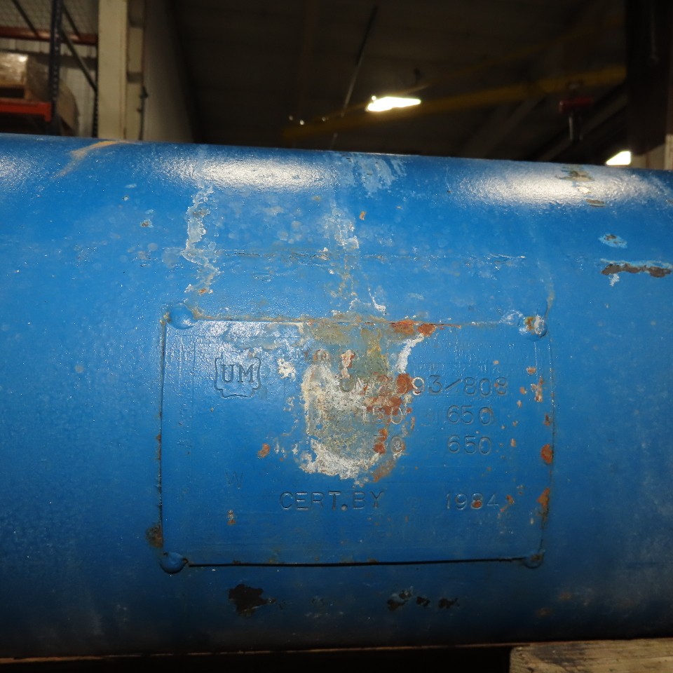 4″ Flange Mount Tube Heat Exchanger 91″ OAL 2″ NPT