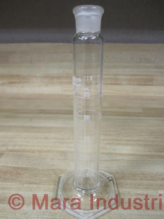 Kimble 20039-25 KIMAX 25mL Glass Mixing Cylinder 2003925 W/O Stopper