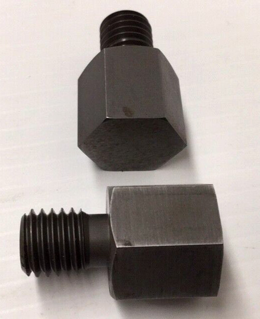 Misumi JPRAM12L18.00F15 Height Adjustment Stud/Bolt M12-1.75 Threads (Pack Of 2)