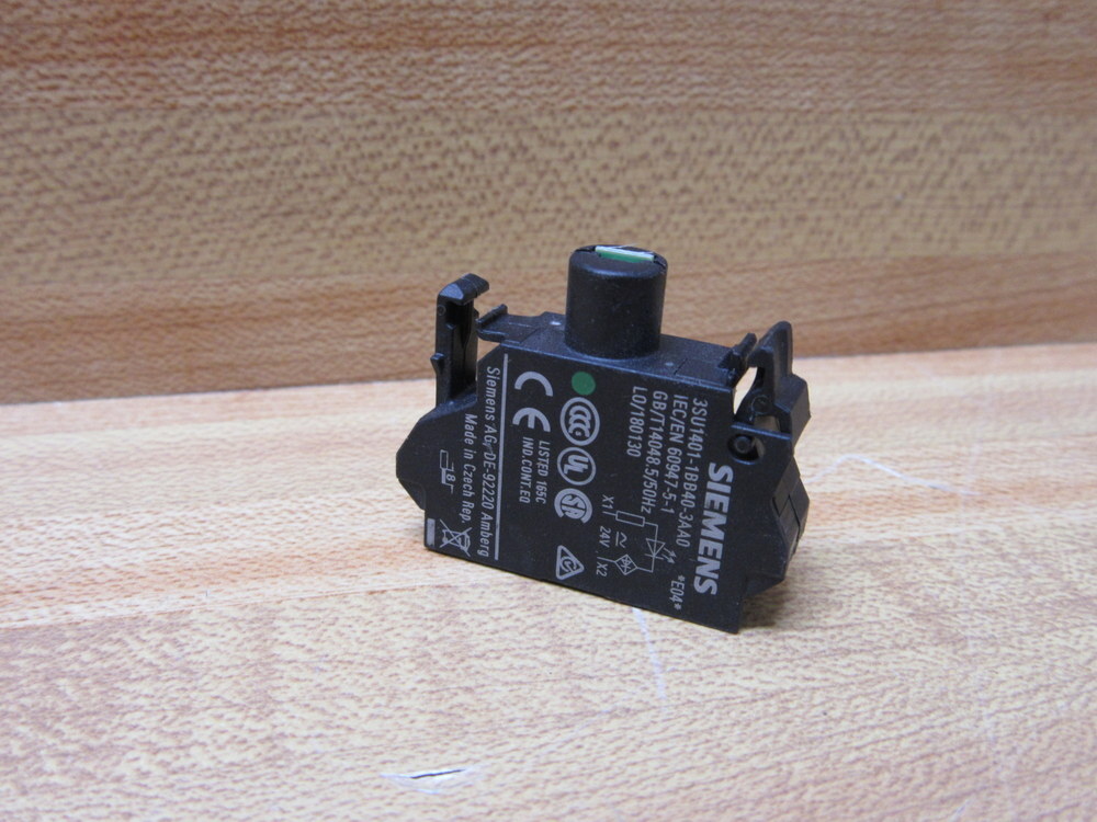 Siemens 3SU1401-1BB40-3AA0 LED Module 3SU14011BB403AA0 (Pack of 3)