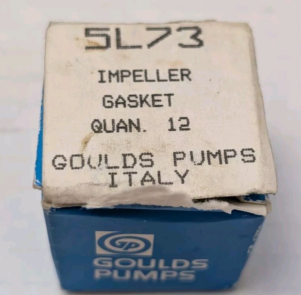 Lot Of 11 Goulds 5L73 Pump Impeller Gasket #16H40RM