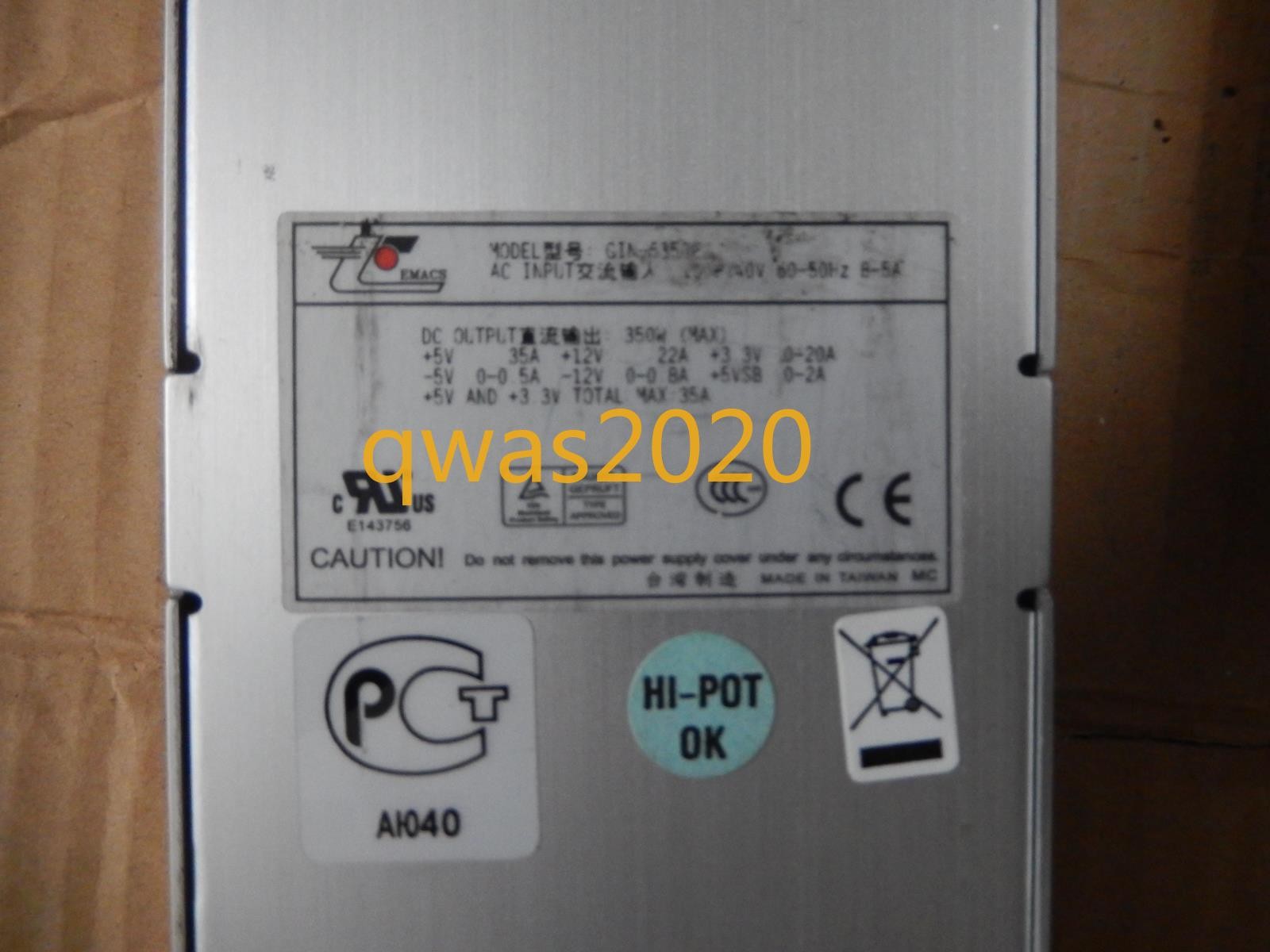 1PCS USED ZIPPY GIN-6350P 350W