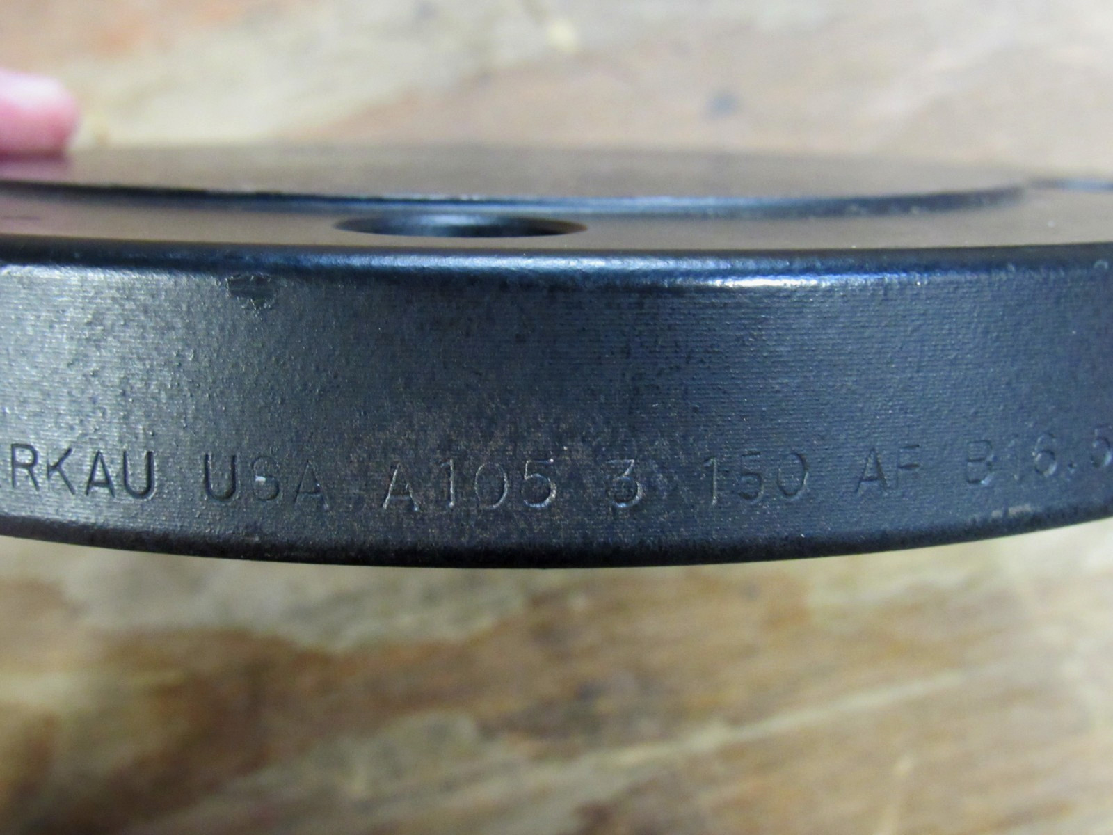 New Lot of 4 Kerkau 3″ 4 Bolt Steel Raised Face Blind Flange #150 A105 B16.5