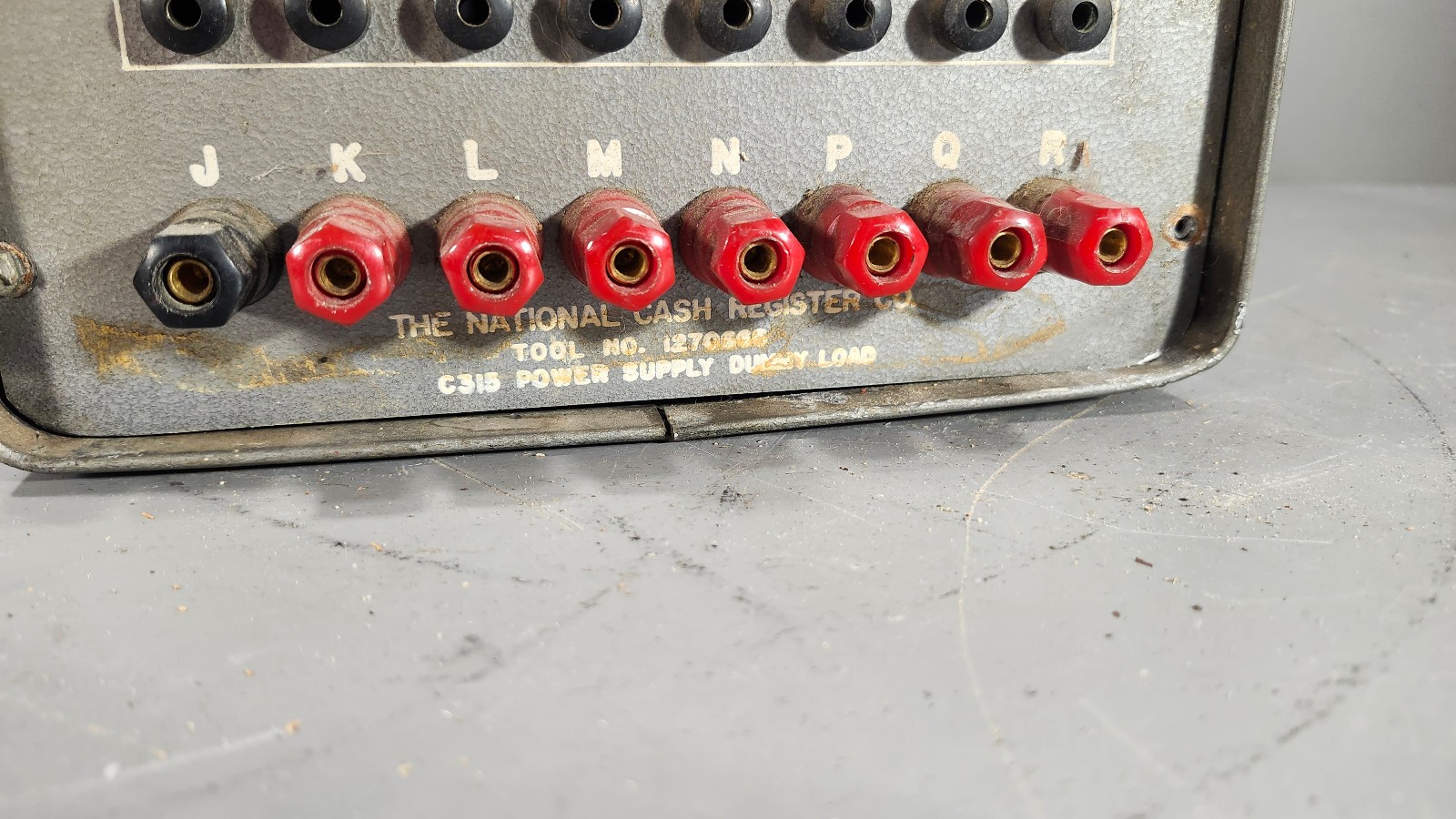 The National Cash Register Co C315 Power Supply Dummy Load “AS-IS”
