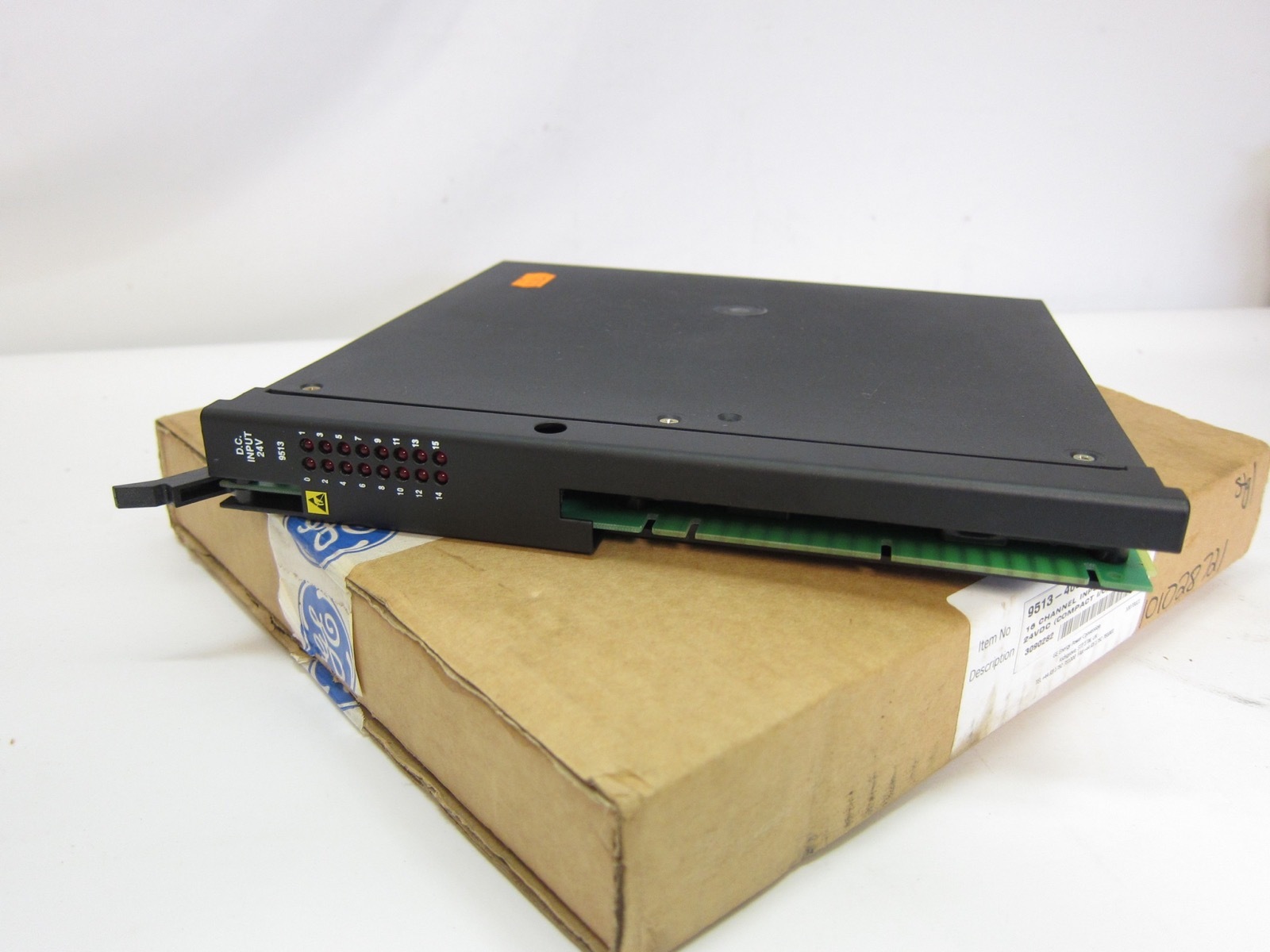 New in Box GE Energy 9513-4002 16 Channel Input Module Compact I/O 24VDC