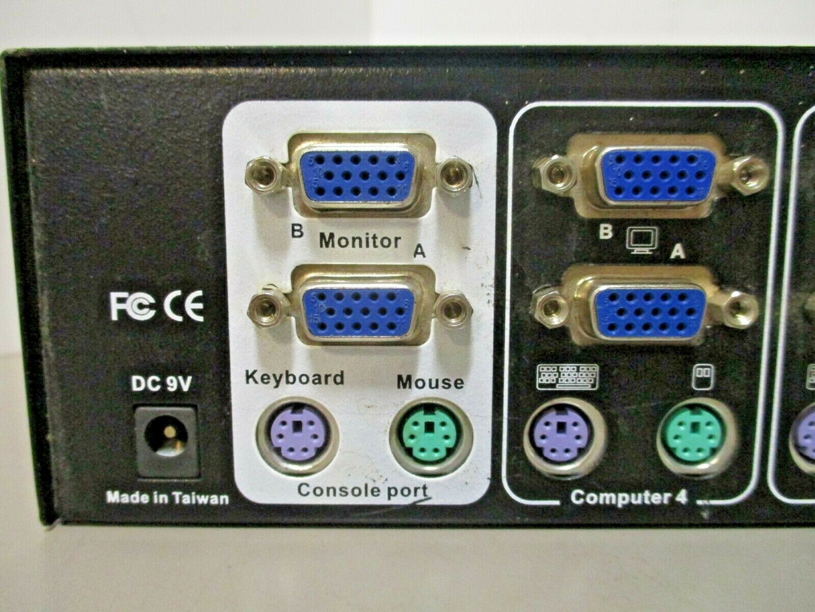 StarTech Starview SV421DD 4 Port PS/2 StarView Dual Display KVM Switch