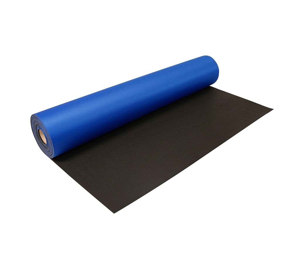 20’x27″ Blue Neoprene Floor Runner w/ Non Skid Bottom & Slip-Proof Surface