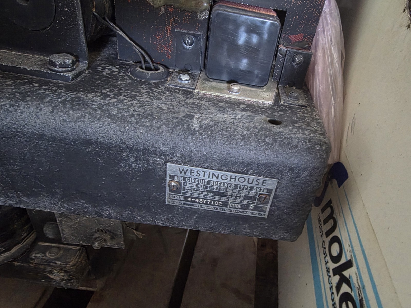 Westinghouse Type DB75 3000A Frame Size Air Circuit Breaker – FREE FREIGHT