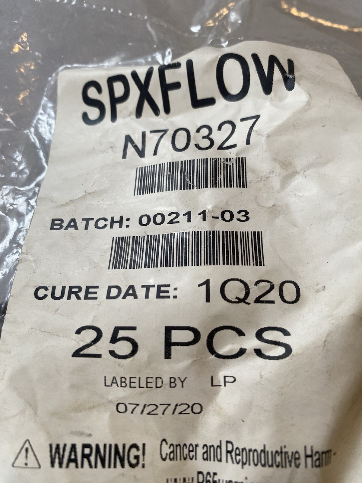 LOT OF 25 LEWIS BODY O-RING N70327
