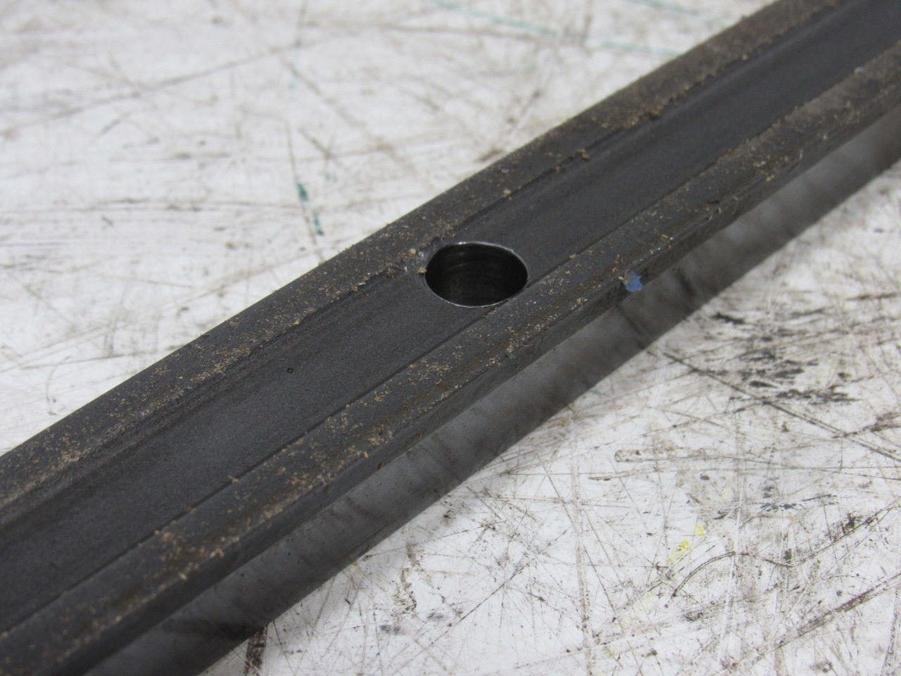 Thomson LSR-24-PD 48″ L Linear Shaft Support Rail Pre-Drilled Steel 1-1/2″ D