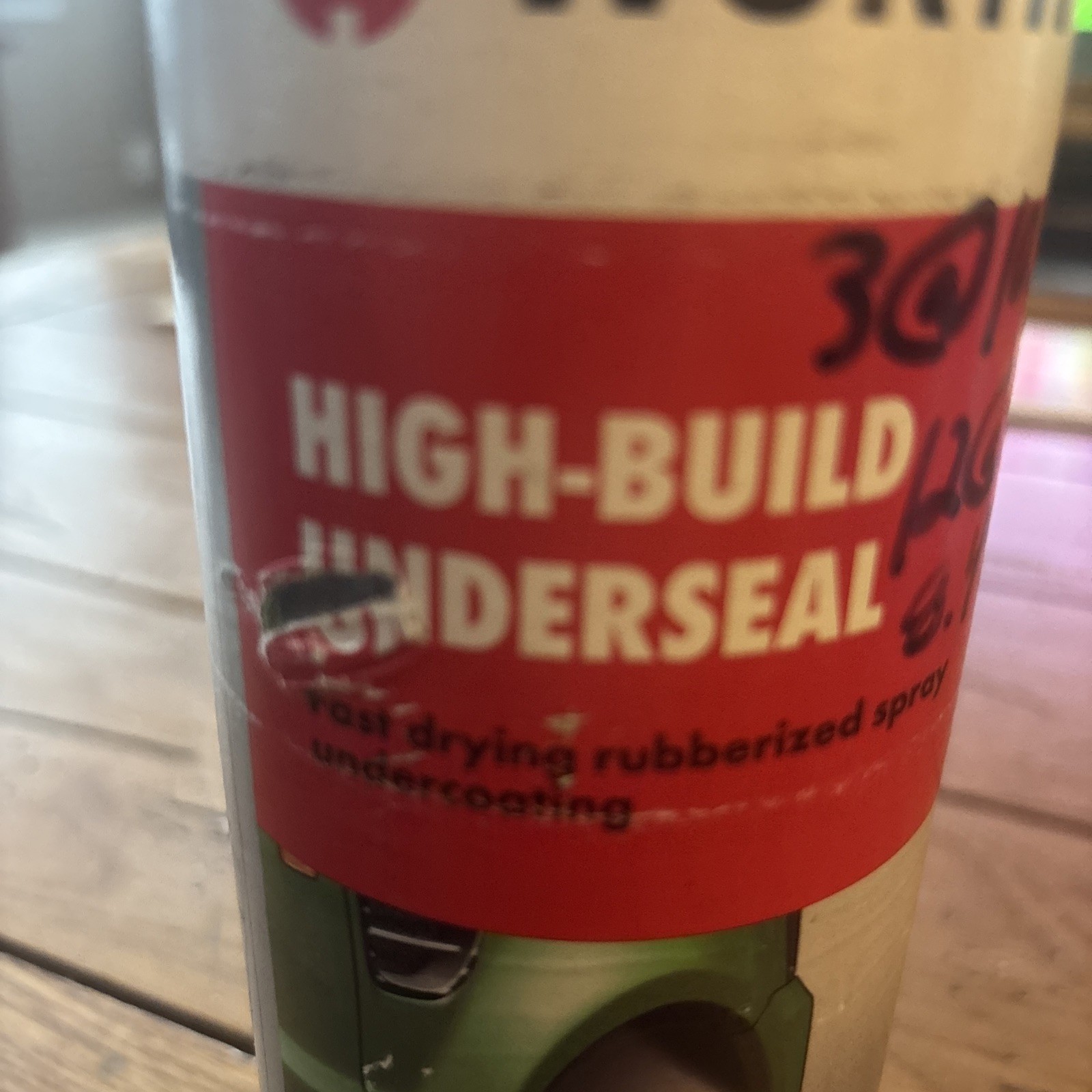 Wurth High Build Under Seal 17.5 Fl Oz Aerosol Undercoating