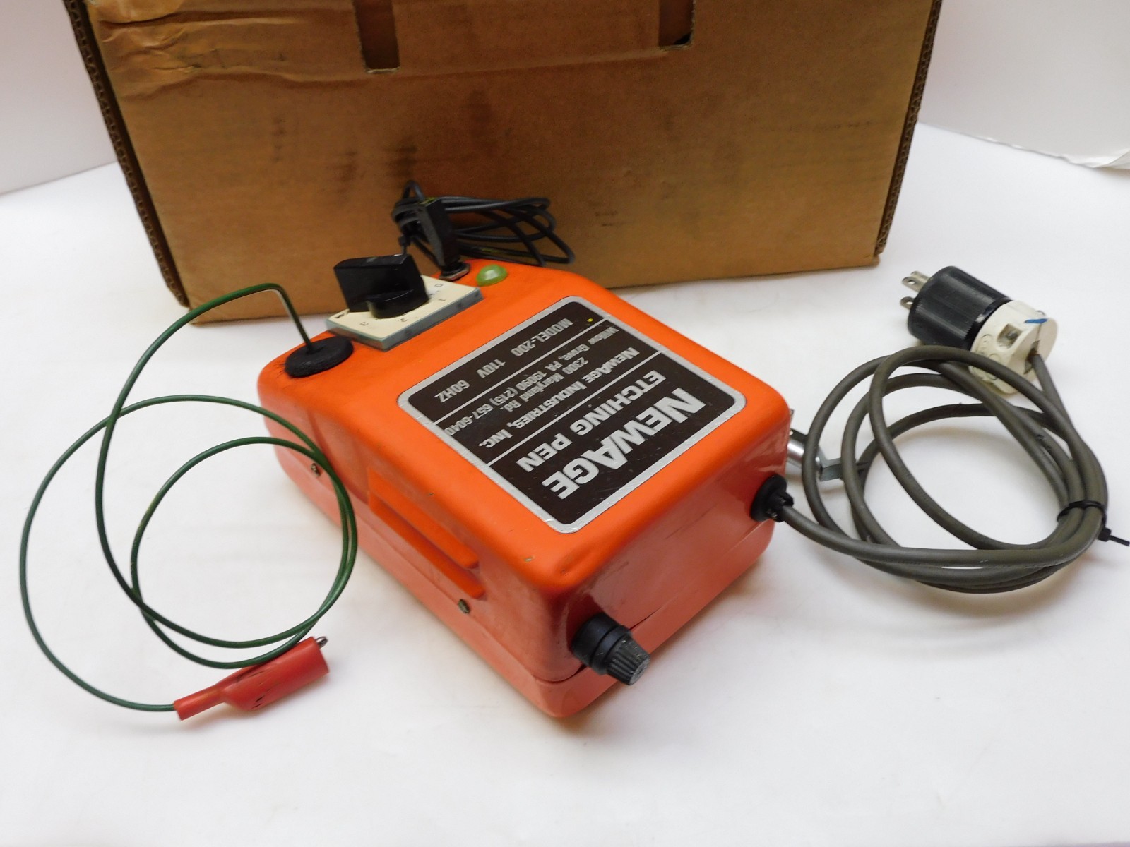 NewAge KT-41 Electric Arc Etching Pen Model-200 110v 60Hz