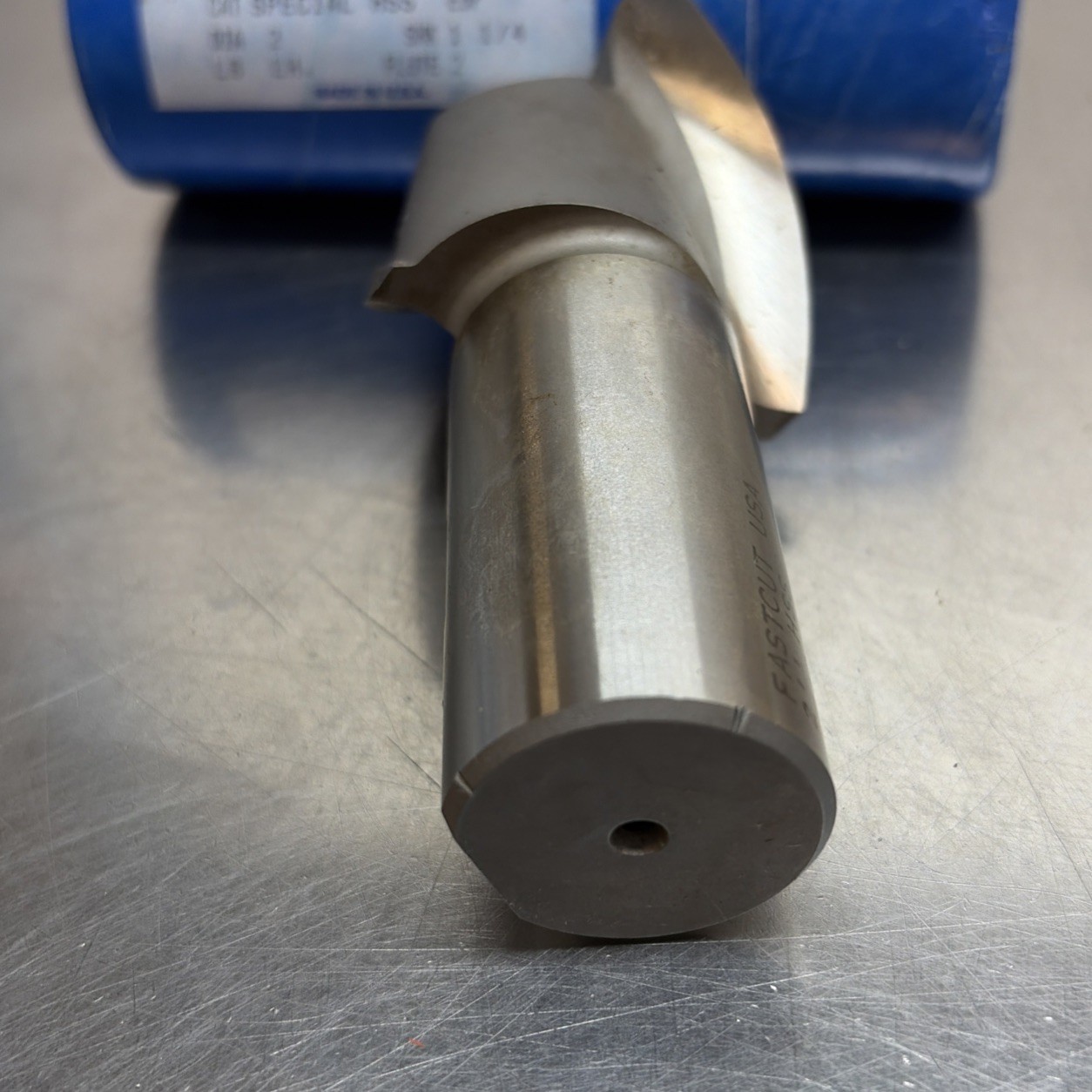 Fastcut Tool 2” HSS End Mill CAT Special Left Hand 2 Flute 1-1/4 Shan