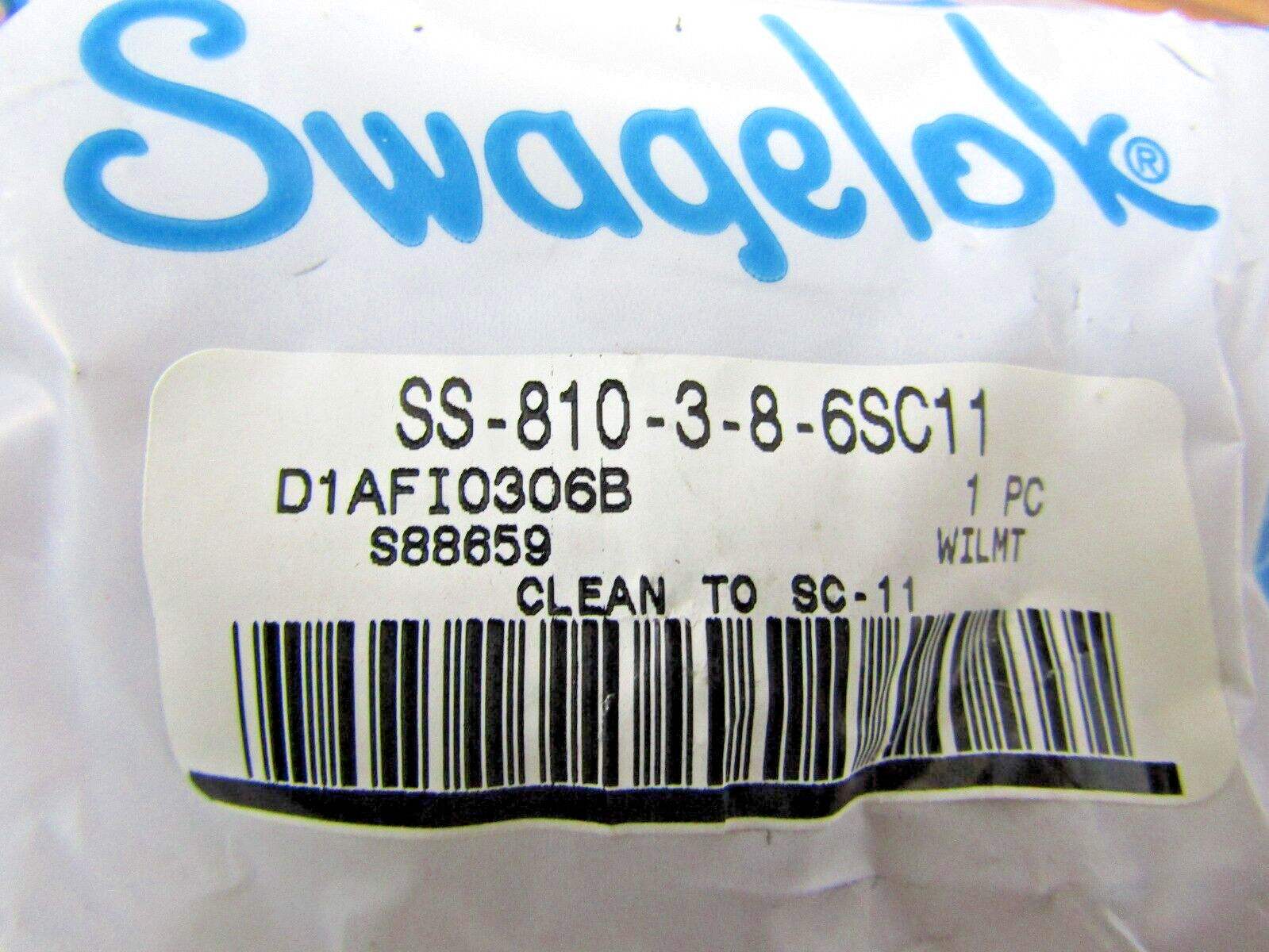 ✌ NEW SWAGELOK SS-810-3-8-6SC11 REDUCING TEE 1/2″ X 3/8″ X 1/2″
