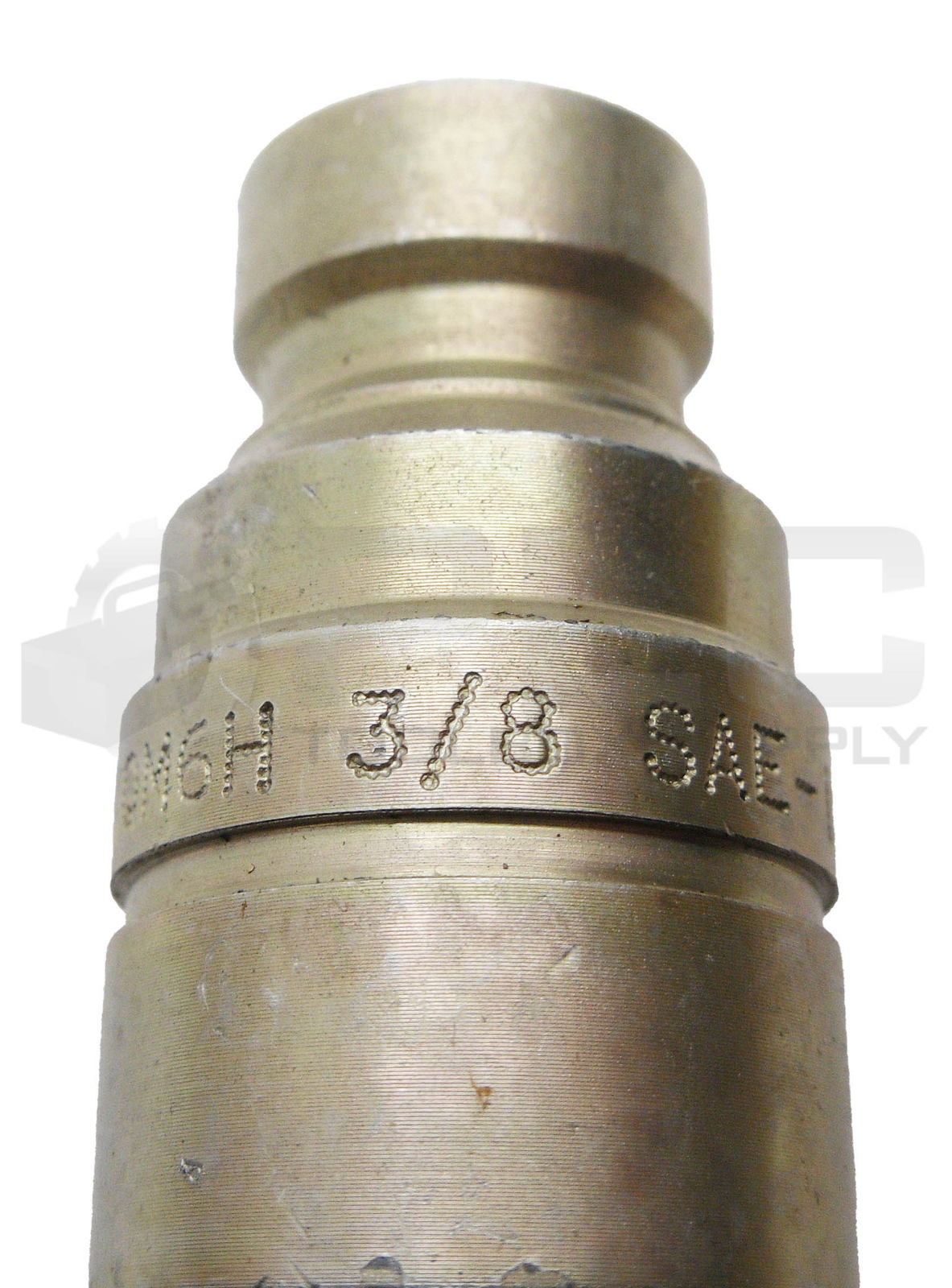 LOT OF 2 NEW KQM6H FLAT FACE COUPLER 3/8″ SAE-I02