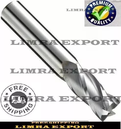 HSS Parallel Shank End Mill-Cutter Dia 24MM Shank 25MM OAL116MM Cut Edge 45MM