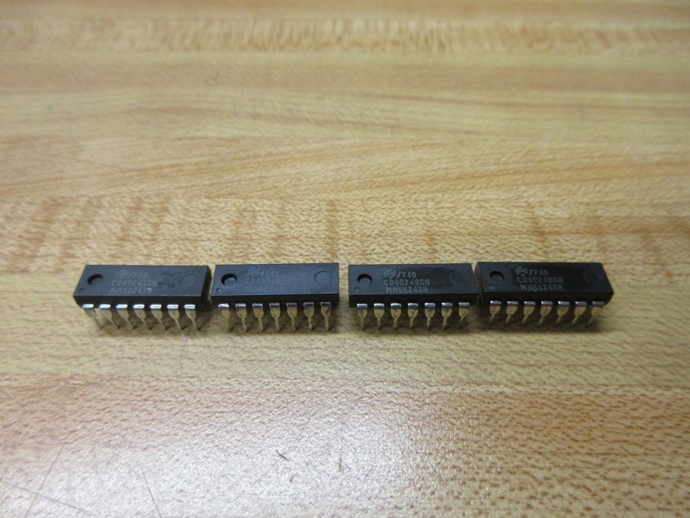 National Semiconductor CD4024BCN Integrated Circuit IC Chip MM5624BN (Pack of 4)