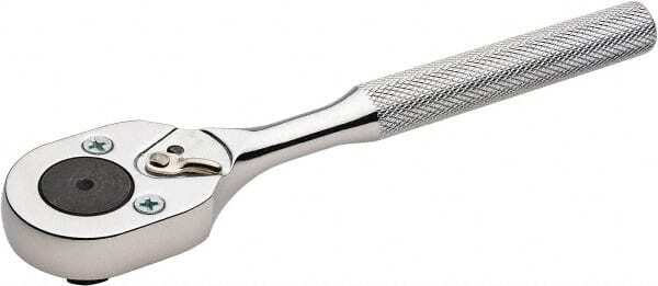 Proto J5249 Ratchet: 3/8″ Drive, Pear Head 7″ OAL, 24 Gear Teeth