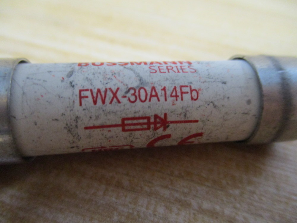 Bussmann FWX-30A14Fb Eaton 30A Fuse FWX30A14Fb (Pack of 3)
