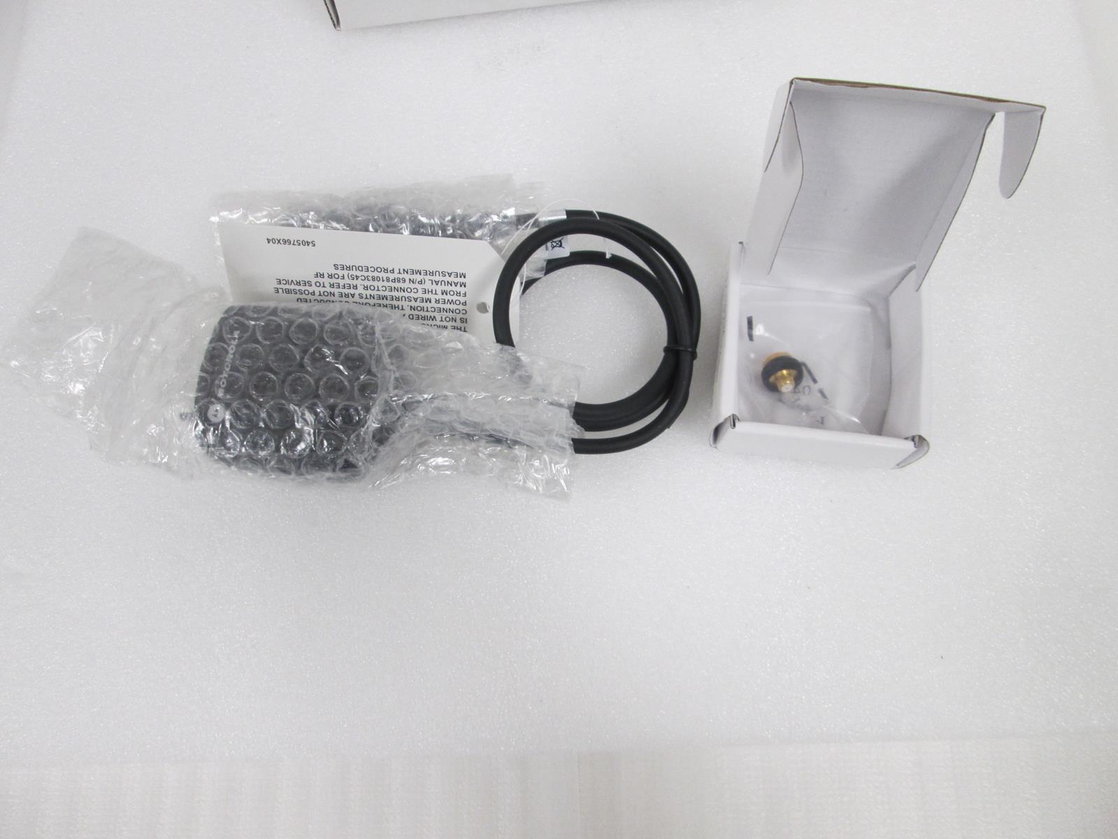 MOTOROLA RMN5073B PUBLIC SAFETY SPEAKER MICROPHONE WITH RF ANTENNA ADAPTOR