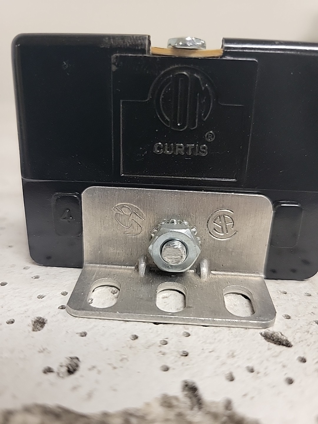 CURTIS O-2 Terminal Block 2 Pole 125A/600V