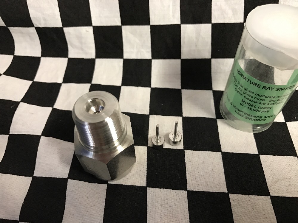 Miniature Ray Snubber 023SS, 0-15000 PSI, Shipsameday#1542B1