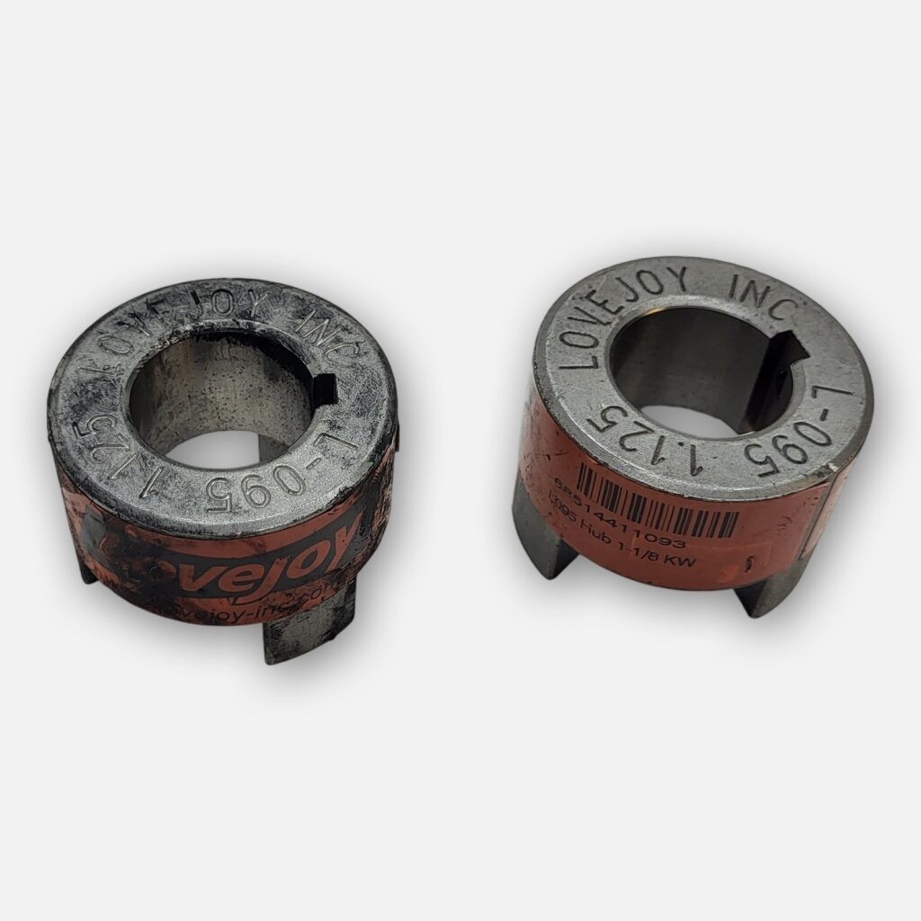 LOT OF 2 LOVEJOY L-095 JAW COUPLING HUB 1-1/8″ 1.125