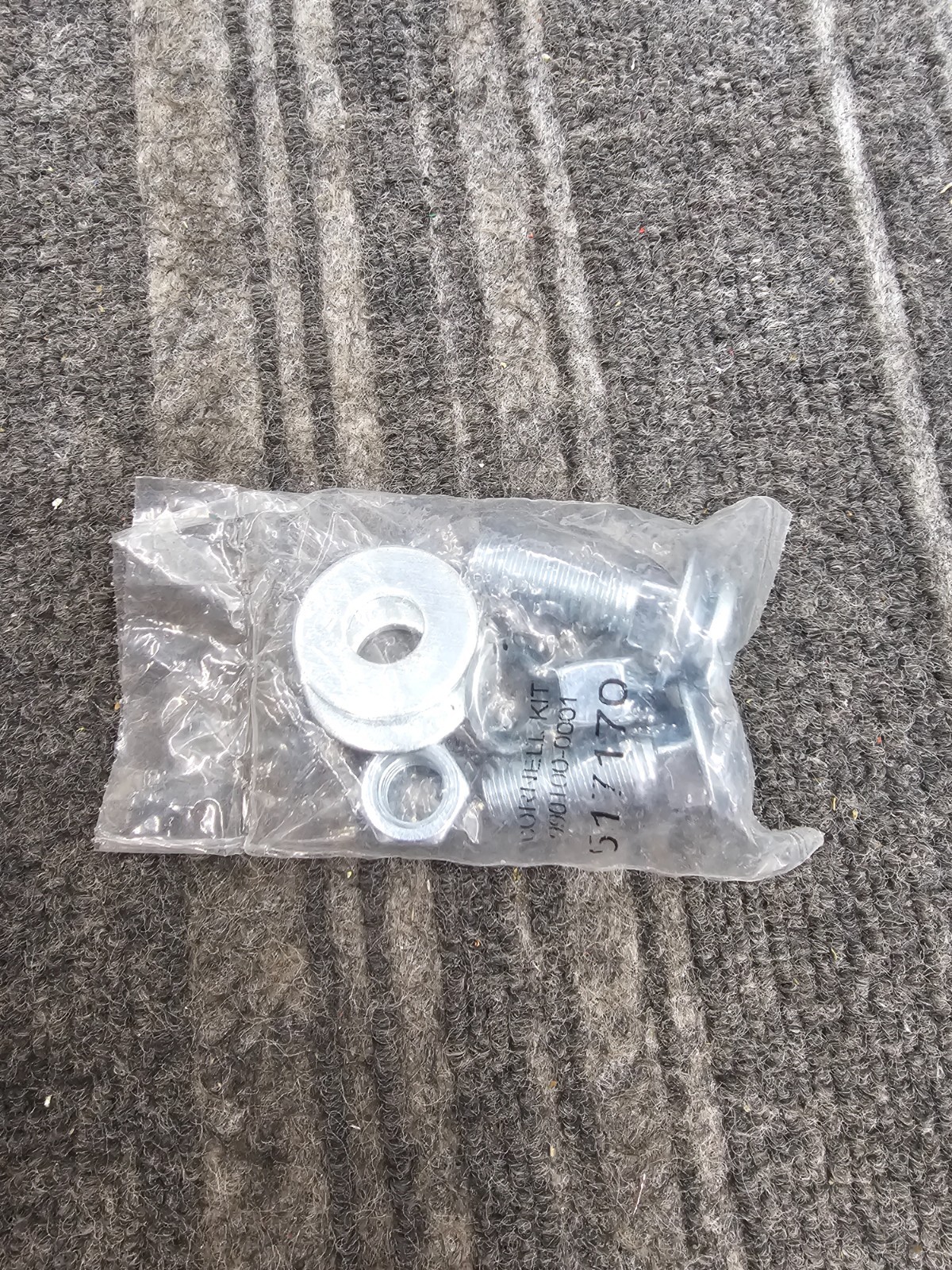 (QTY 47) 990100-0001 Cornell Hardware Assembly IM#517170 1049256 Silver