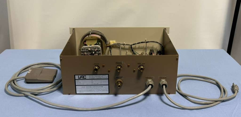 VAC Pedatrol Pressure Control Panel PC-1 w/ Linemaster Switch Foot Pedal B-2-S
