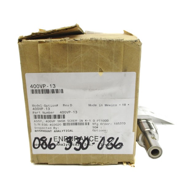 ROSEMOUNT 400VP-13 250PSI 221’F/105’C NSMP