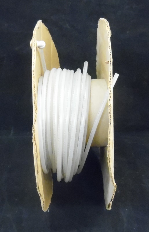 PARKER PARFLEX POLYETHYLENE TUBING E-43-WHT-0500, APPROXIMATELY 400 FT LENGTH