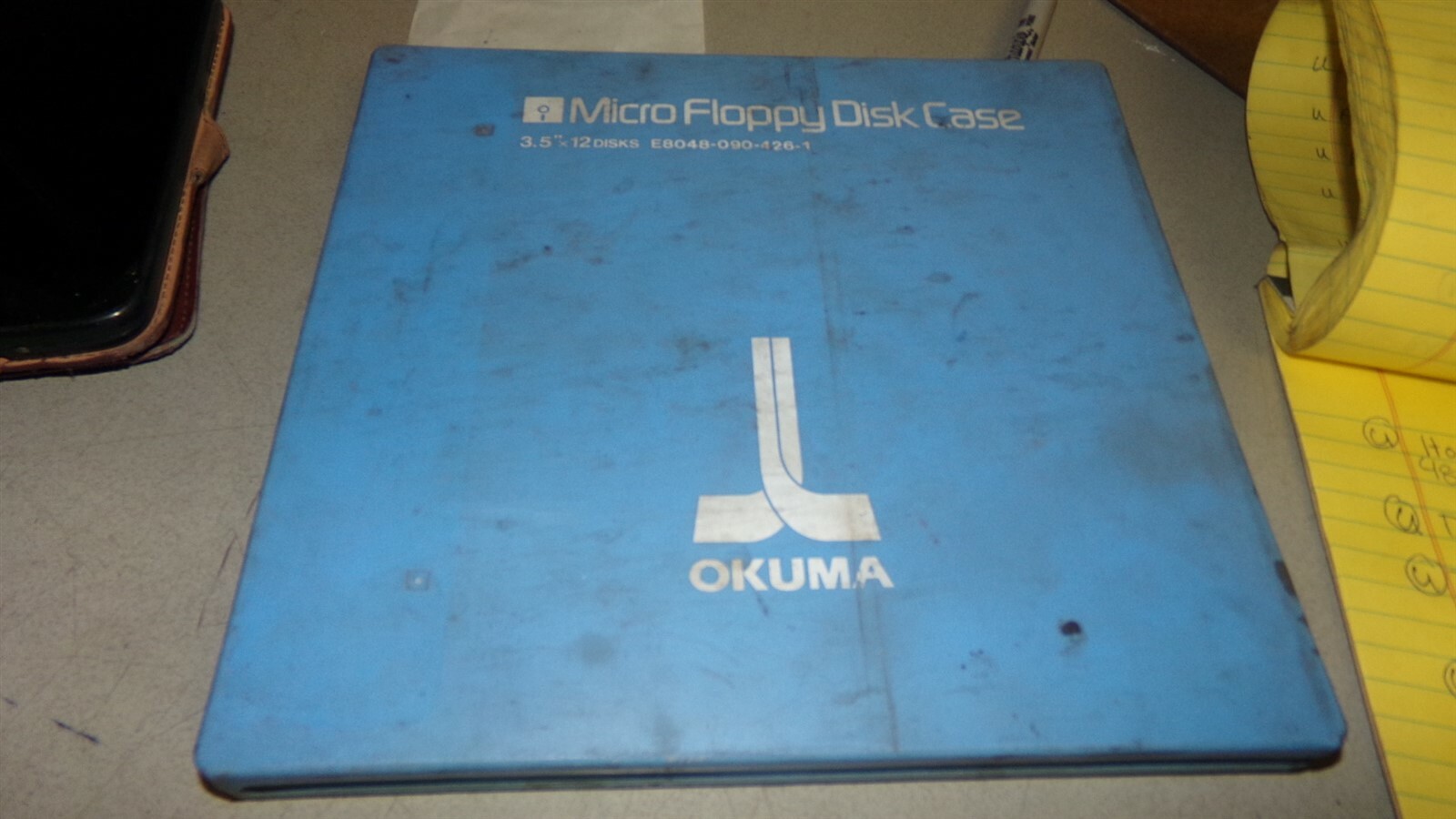 Okuma E8048-090-426-1 CNC Micro Floppy Disc Case *FREE SHIPPING*