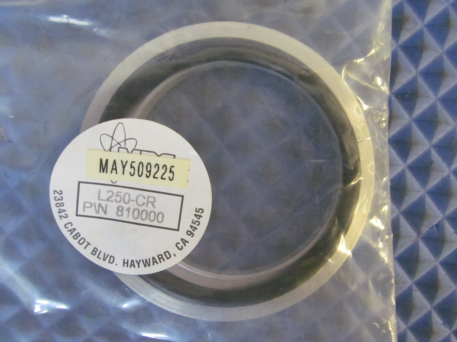 NOS MDC Centering Ring 810000 L250-CR