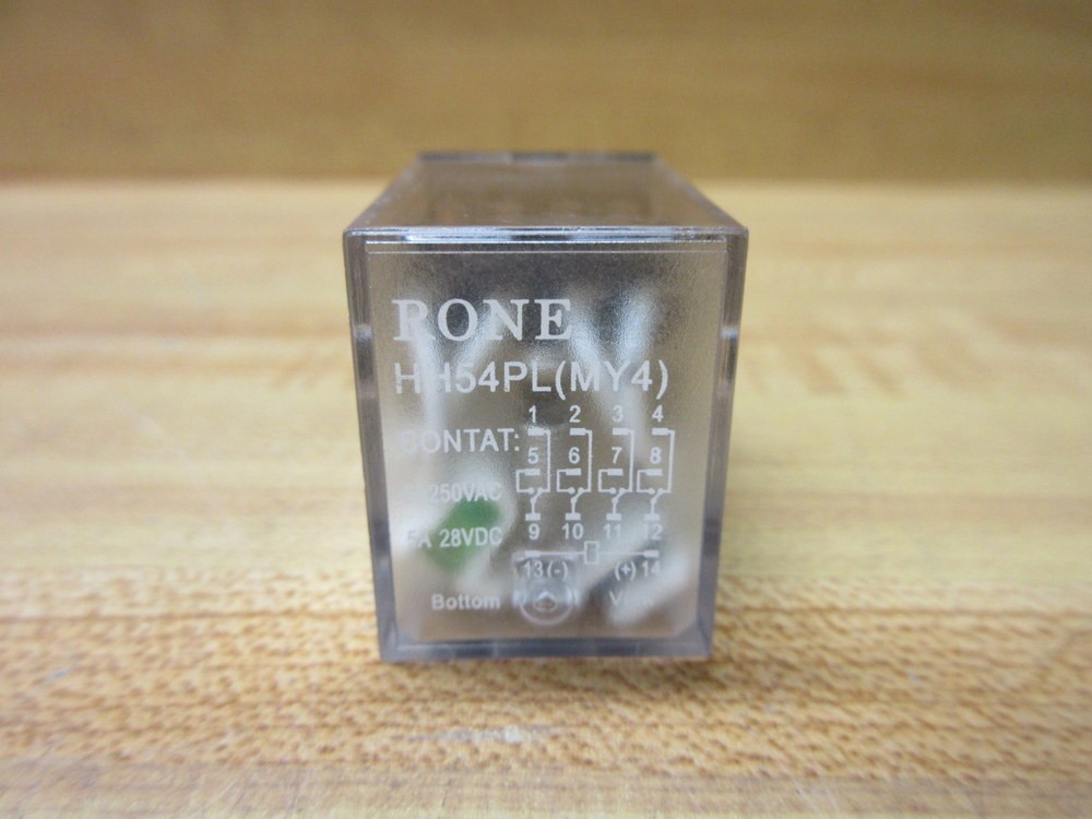 Rone HH54PL-24V DC Relay HH54PL-24VDC (MY4)