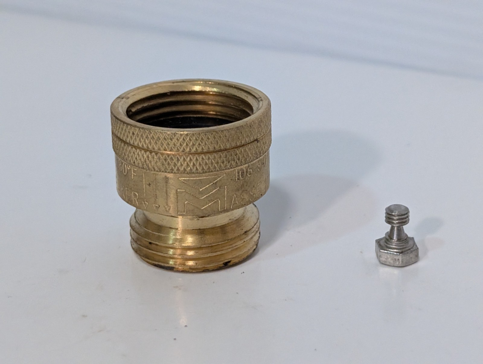 ASSE 1011 P/N#108-904 Hose Bib Vacuum Breaker Back Flow Preventor, Brass, NIB