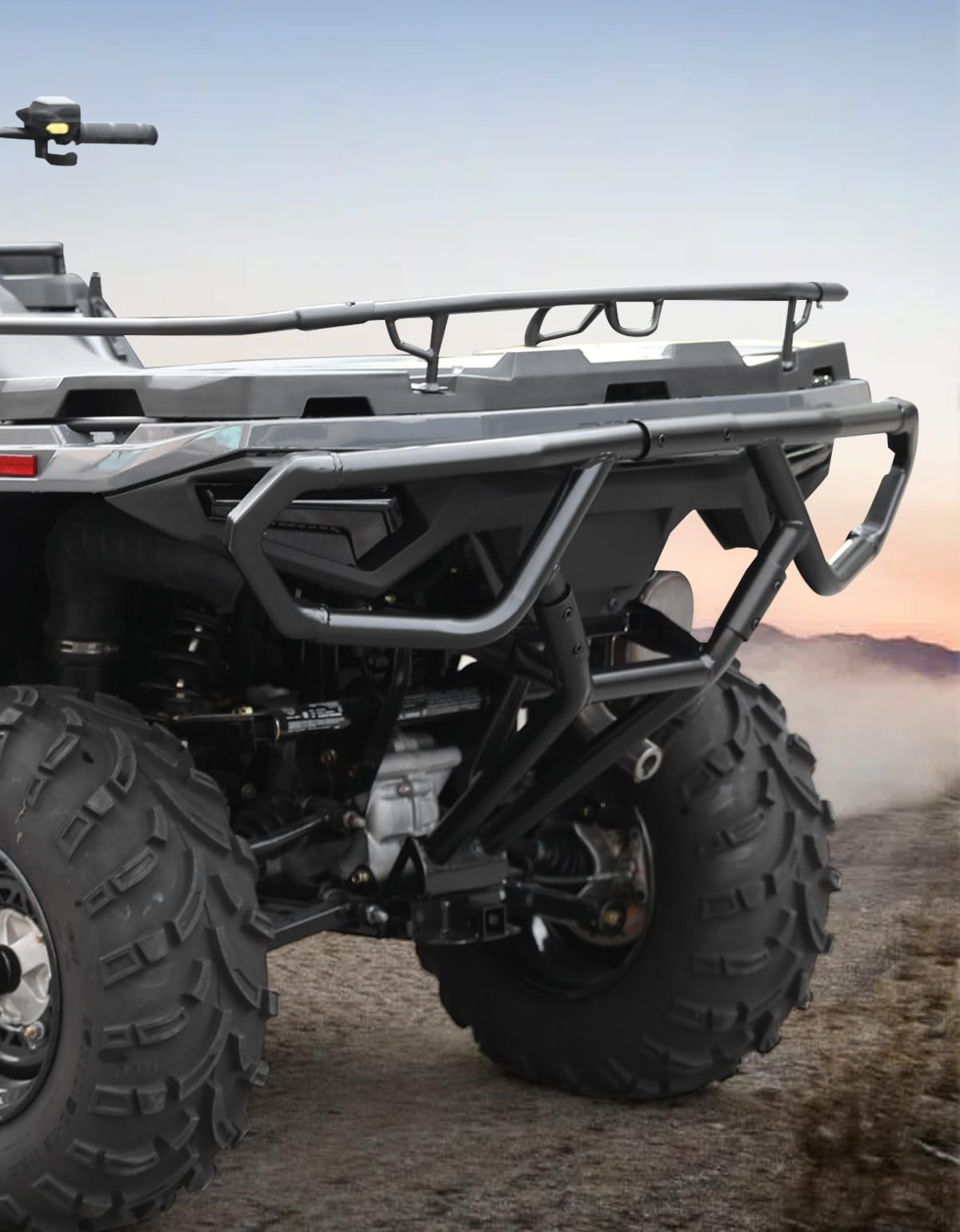 A & UTV PRO Rear Brushguard for Polaris Sportsman 450/570 2021-2025, Heavy Du…