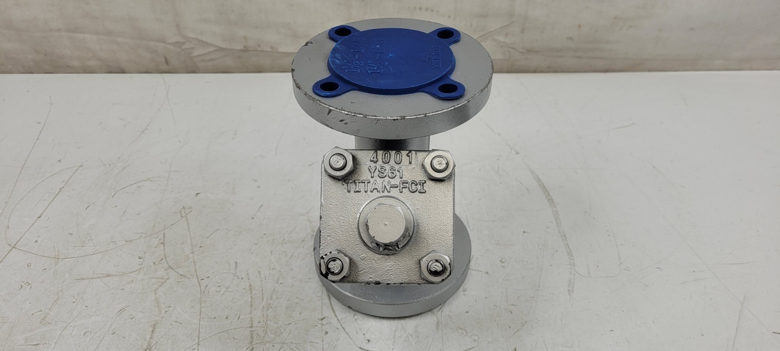 TITAN-FCI YS-61 1-1/2″ Flanged Y-Strainer – ASTM A216 Cast Steel Class 150