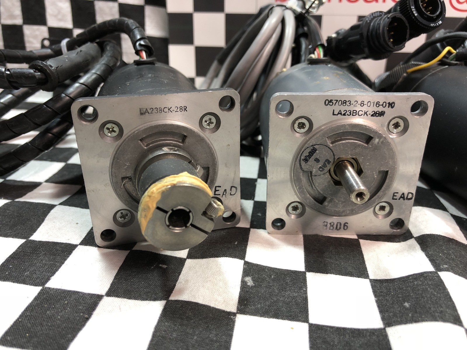LOT OF 5, ElectroCraft & VEXTA STEPPING MOTOR LA23BCK-28R & PH268-21B,