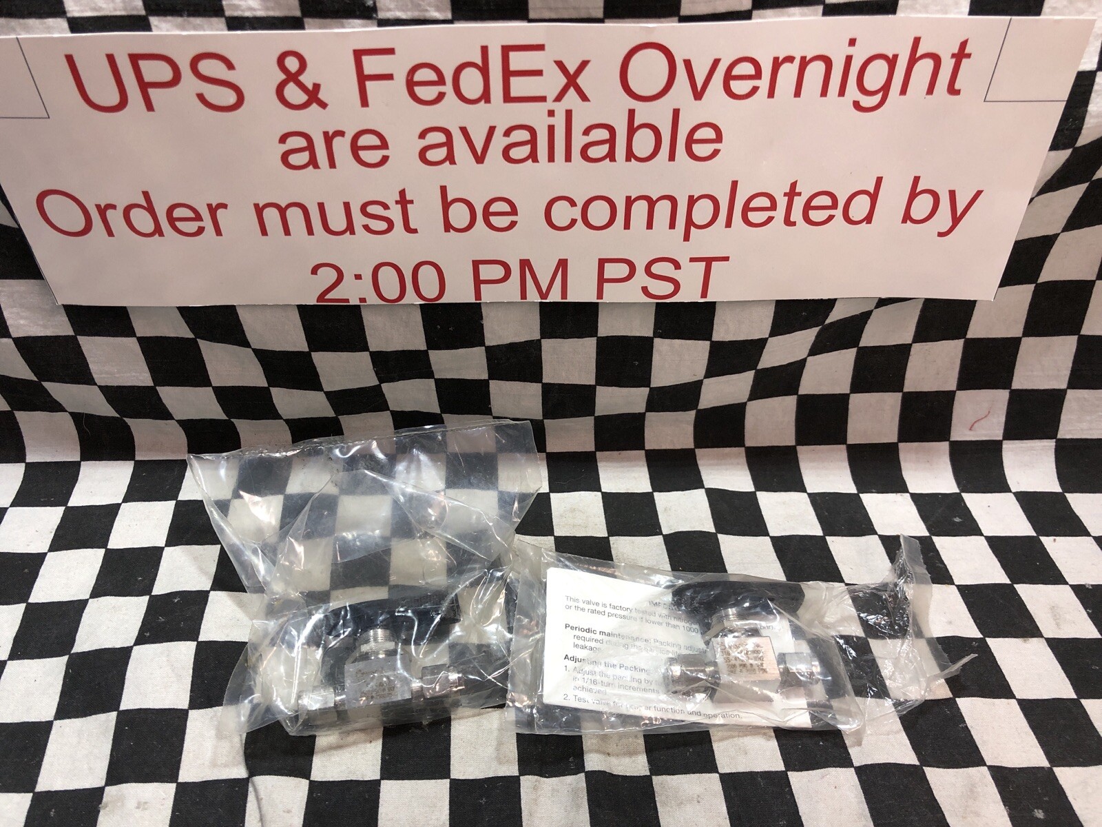 SWGELOK BALL VALVE 1/8″, SS-41GS2 & SS-41GS2-WN2, LOT OF 2, SHIPSAMEDAY #Q1N