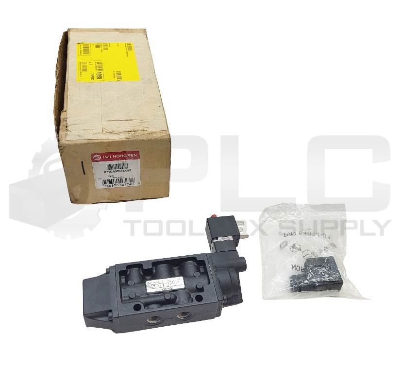 NEW IMI NORGREN K71DA00KS6KV5 SOLENOID VALVE 150PSIG *READ*