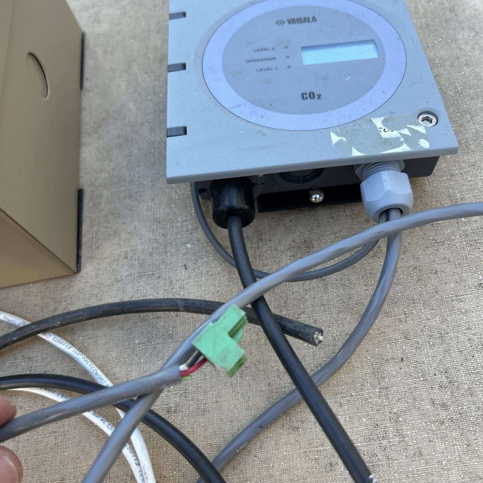 Two Vaisala Carbon Dioxide Transmitter – GMT221 w/ Amega External Power Supply