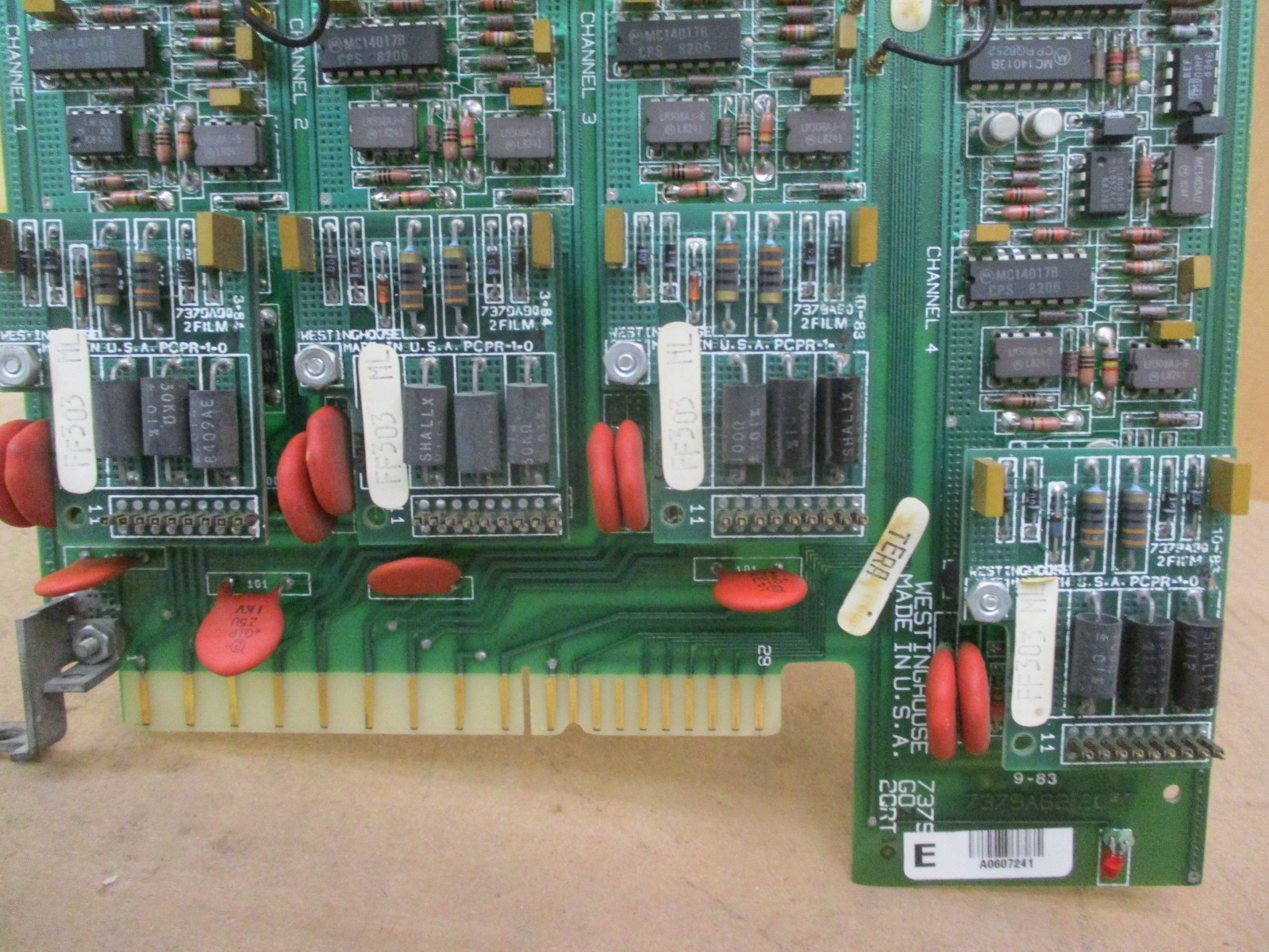 Westinghouse 7379A62 G02 2QRT10 SUB H 7379A90 2FILM4 53224HI