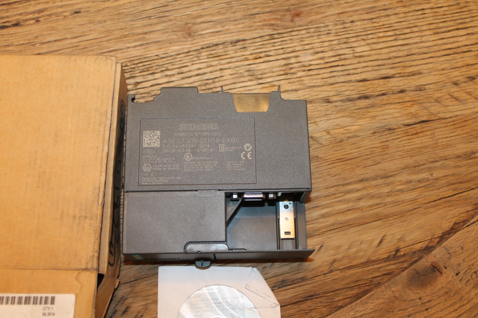 Siemens 6ES7 315-2EH14-0AB0 SIMATIC S7-300 CPU 315-2 PN/DP 24Vdc Processing Unit