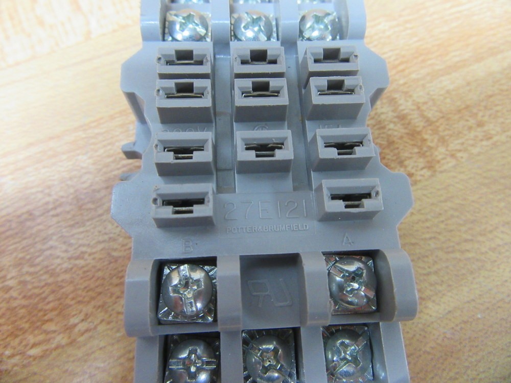 Potter & Brumfield 27E121 AMF Relay Socket (Pack of 4)