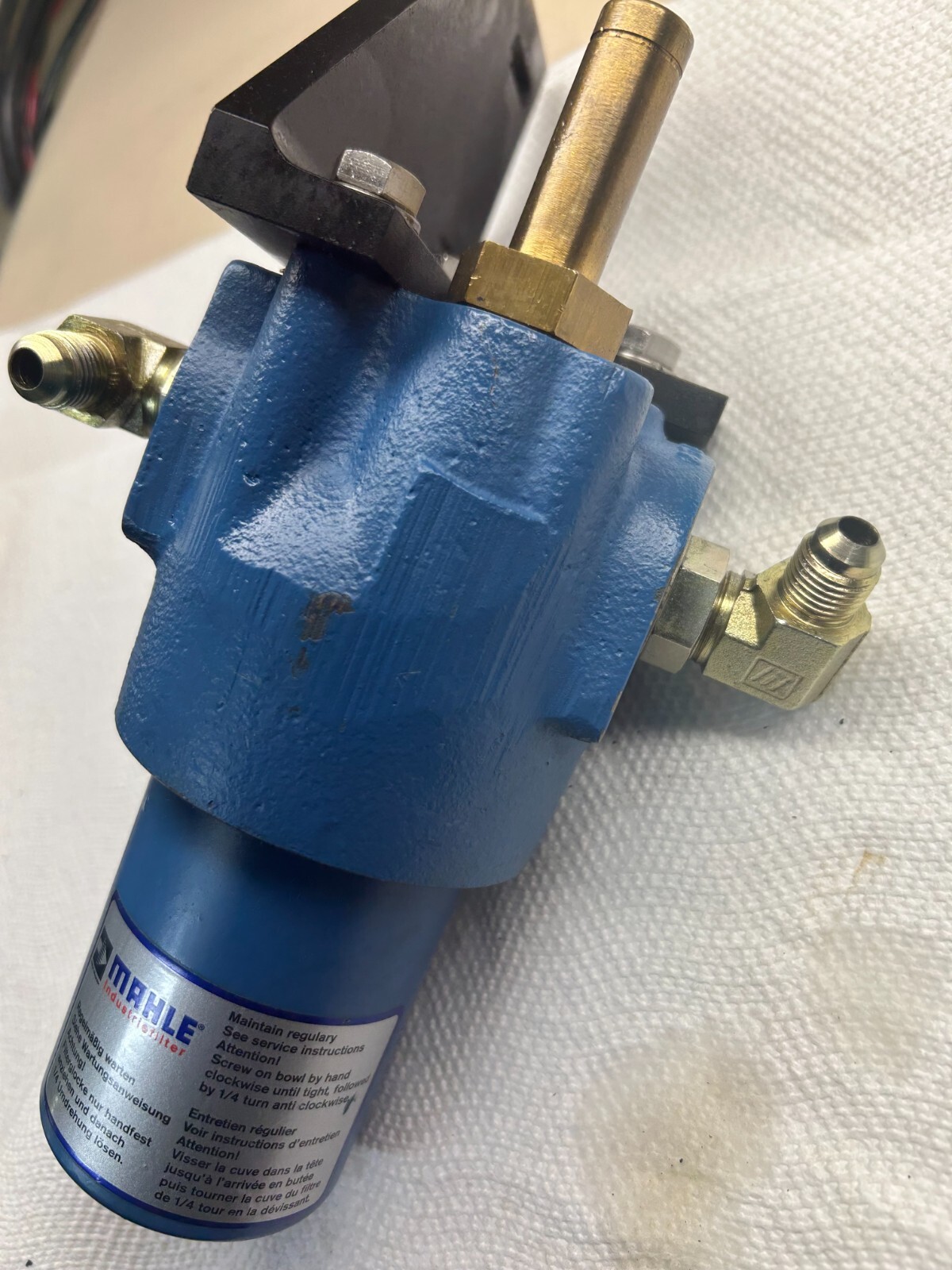 Mahle Industriefilter Behringer BF-3605 (incomplete model #) not legible
