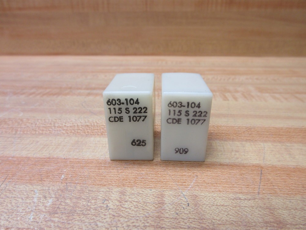 Cornell Dubilier 603-104 CDE Relay 115S222